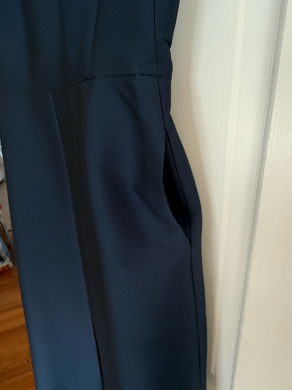 ANN MASHBURN Navy Dress - Picture 5 of 8